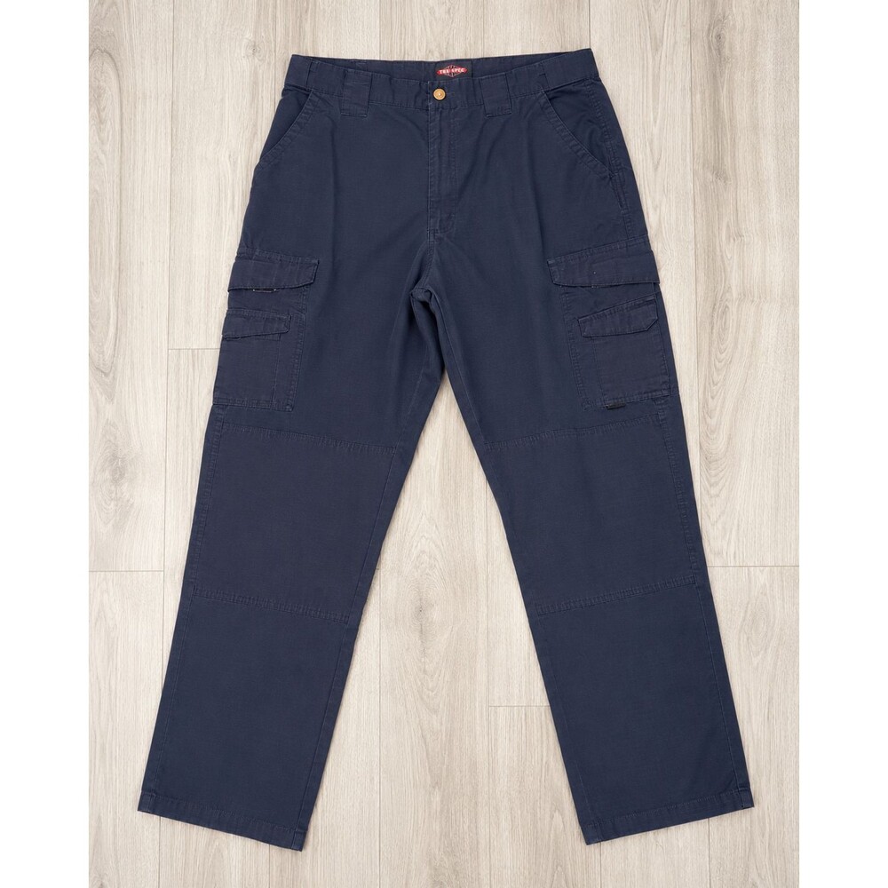 TRU-SPEC Mens 36x34 Navy Tactical Cargo Pants Utility Workwear Military